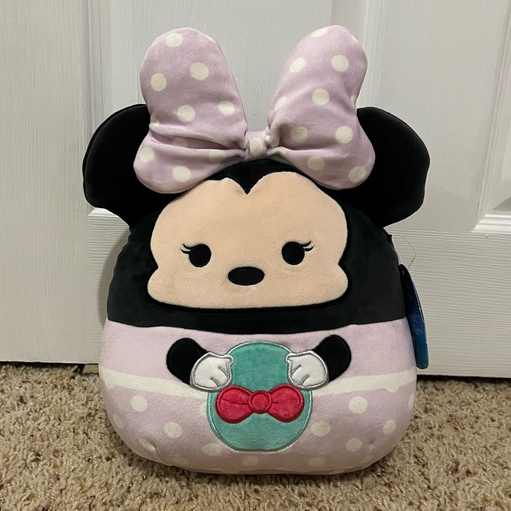 💗 Squishmallow - 10”‎ Disney Easter Minnie Mouse